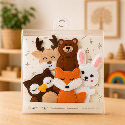 Forest Friends Finger Puppets