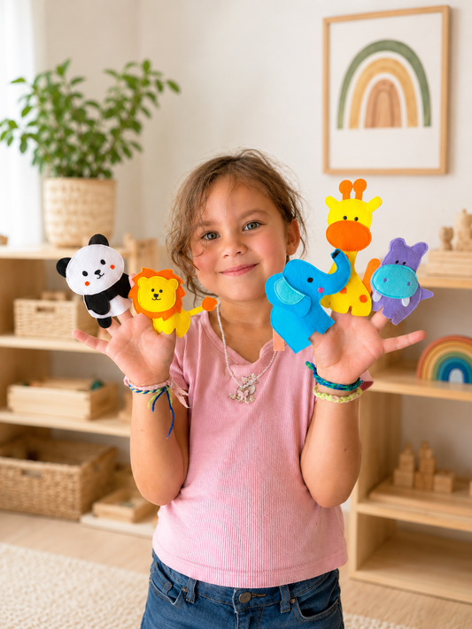 Zoo Finger Puppets