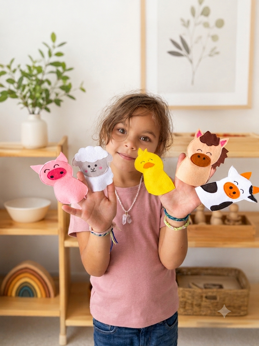 Farm Finger Puppets